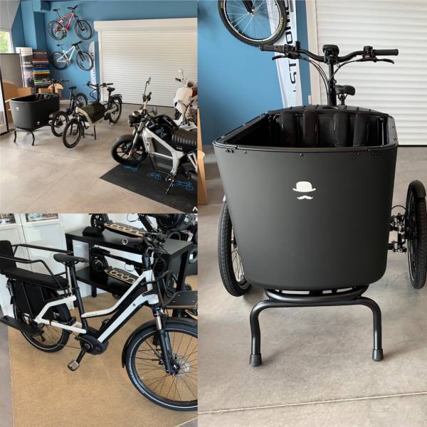 vélo électrique cargo enfants matériel toulon proche hyères 