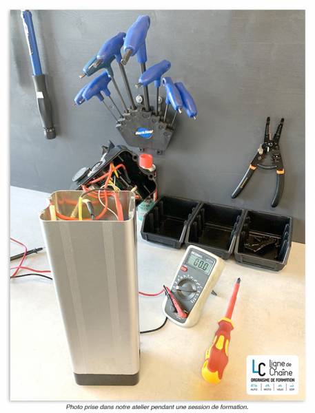 Reconditionnement batterie de vélo électrique