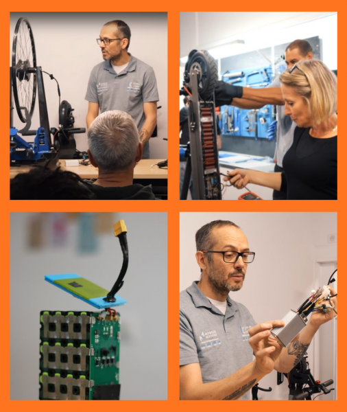 Formation certifiante trottinette & vélo électrique – Distanciel, présentiel et examen (CPF)